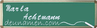 Marla Achtmann Visitenkarte